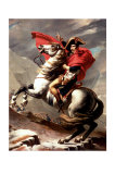 ナポレオンのアルプス越え (Napoleon Crossing the St. Bernard Pass, 1801) ポスター - ジャック・ルイ・リンダ・クーラリス ナポレオンのアルプス越え (Napoleon Crossing the St. Bernard Pass, 1801) ポスター - ジャック・ルイ・リンダ・クーラリス